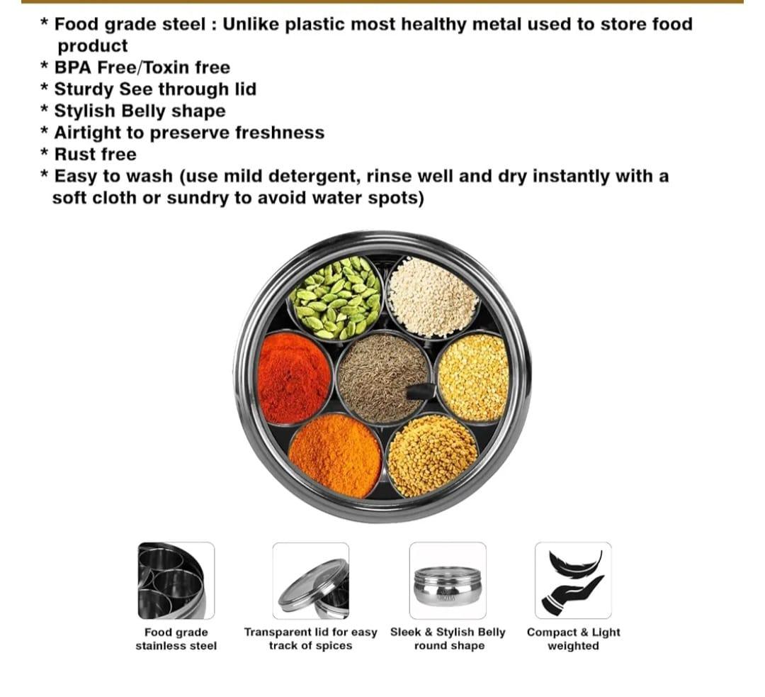 masala dabba (spice box) belly masala dabba (spice box) belly